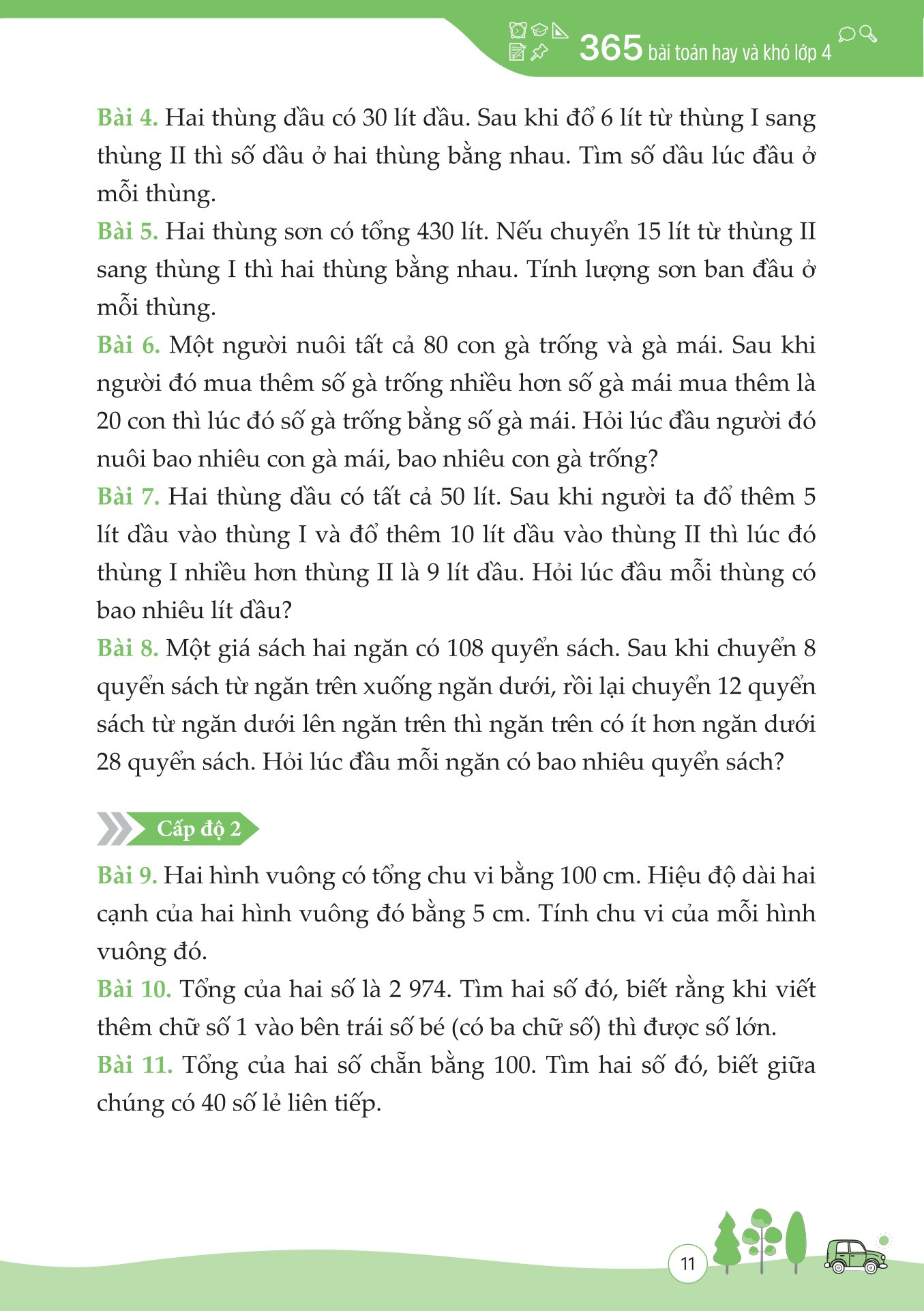 365 Bài Toán Hay Và Khó Lớp 4 - Ảnh 10