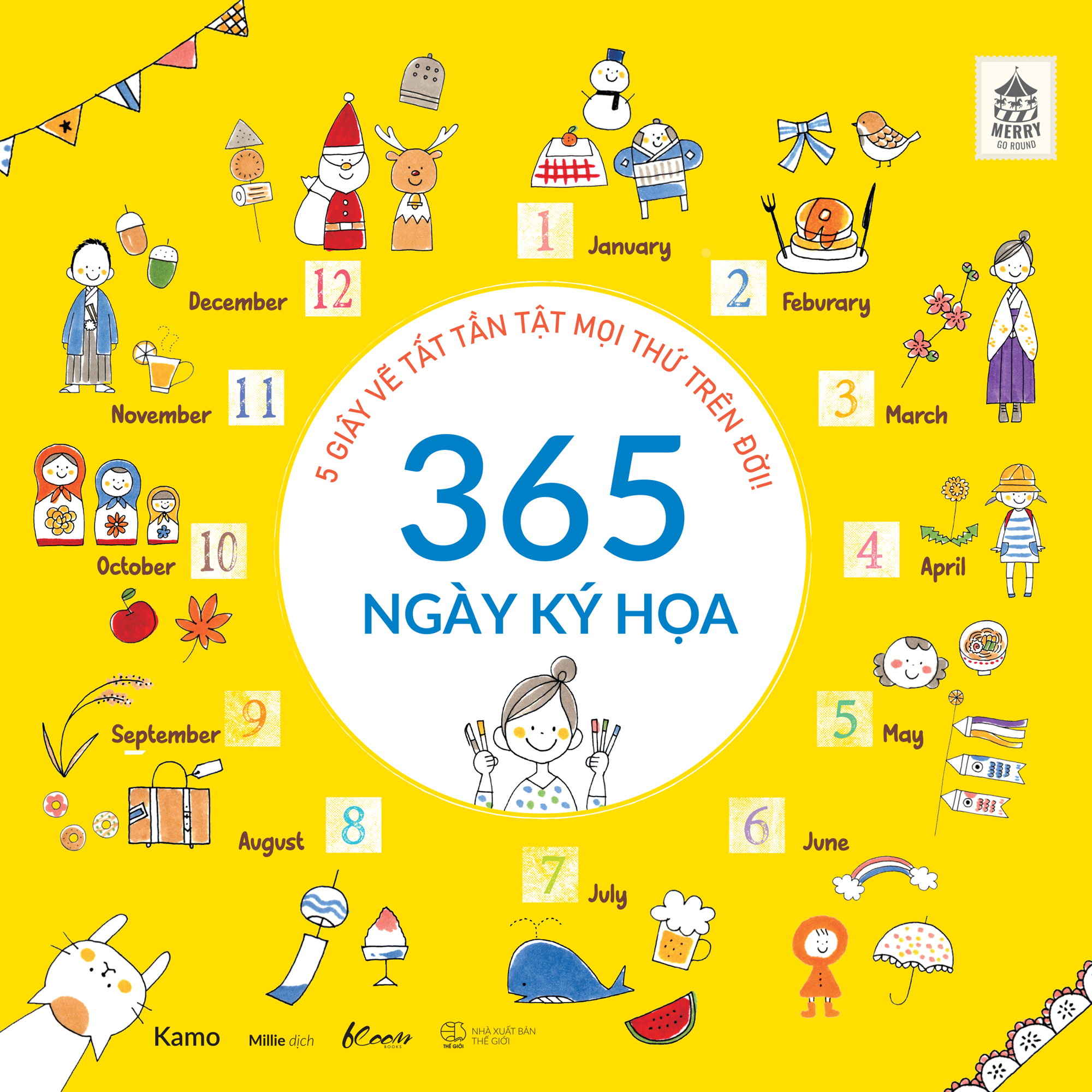 365 ngày ký họa - 5 giây vẽ tất tần tật mọi thứ trên đời - Ảnh 2