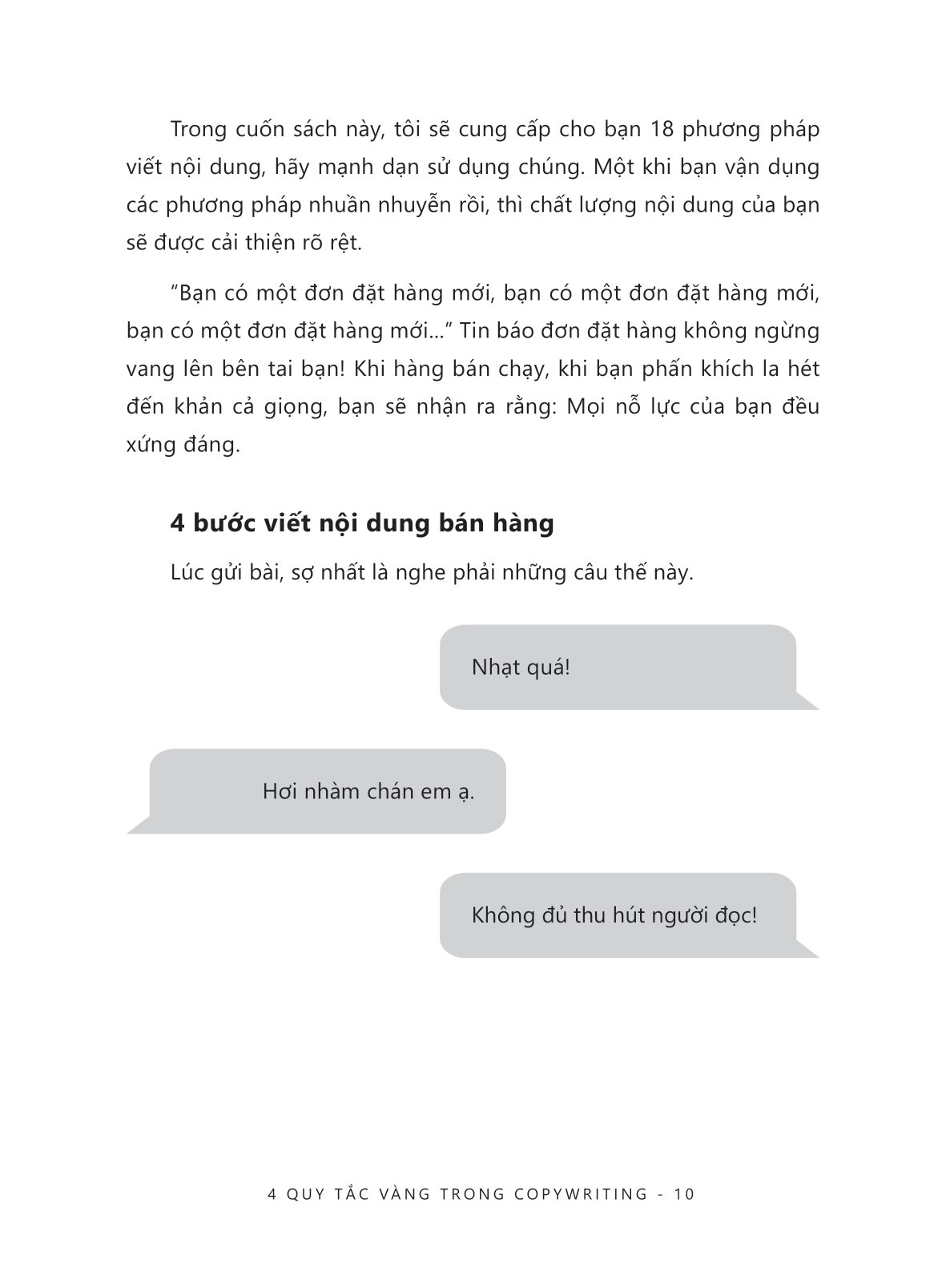 4 quy tắc vàng trong copywriting - Ảnh 11