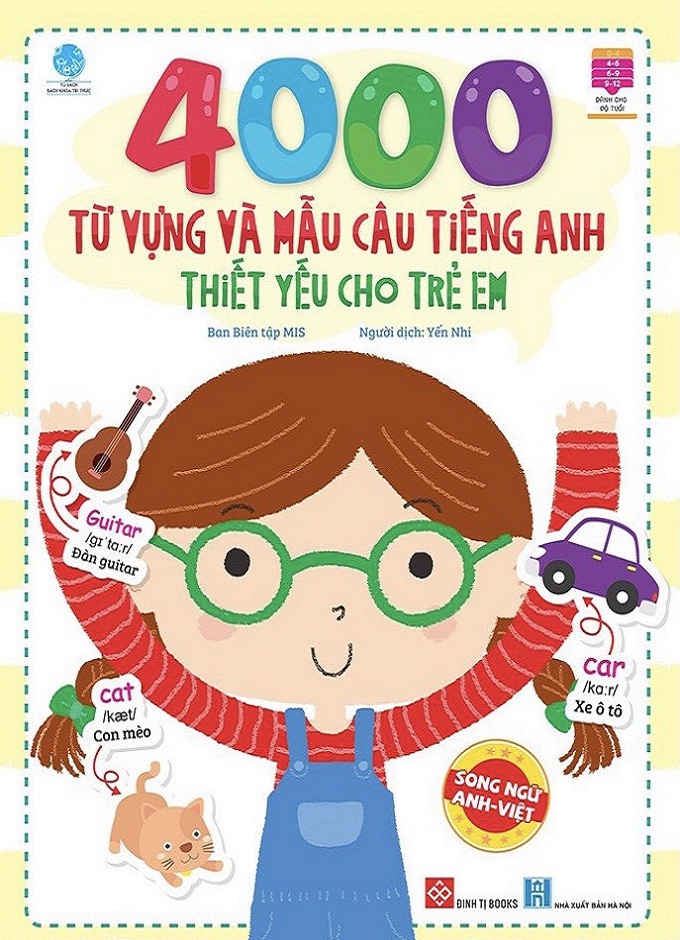 4000 từ vựng và mẫu câu tiếng anh thiết yếu cho trẻ em - Ảnh 3