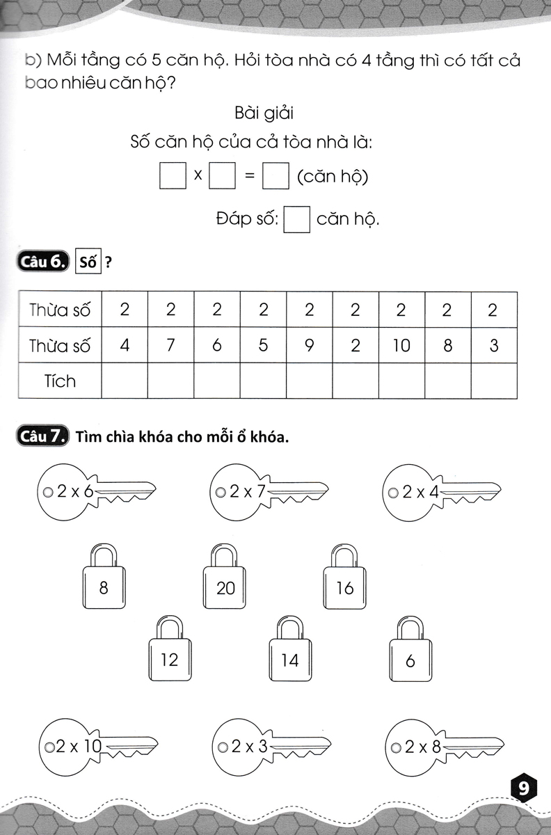 45 đề ôn luyện và kiểm tra toán 2 - tập 2 - Ảnh 9