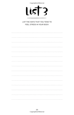 52 lists for calm: journaling inspiration for soothing anxiety and creating a peaceful life - Ảnh 18