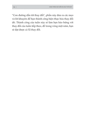 52 thay đổi nhỏ cho tâm trí lớn - Ảnh 14