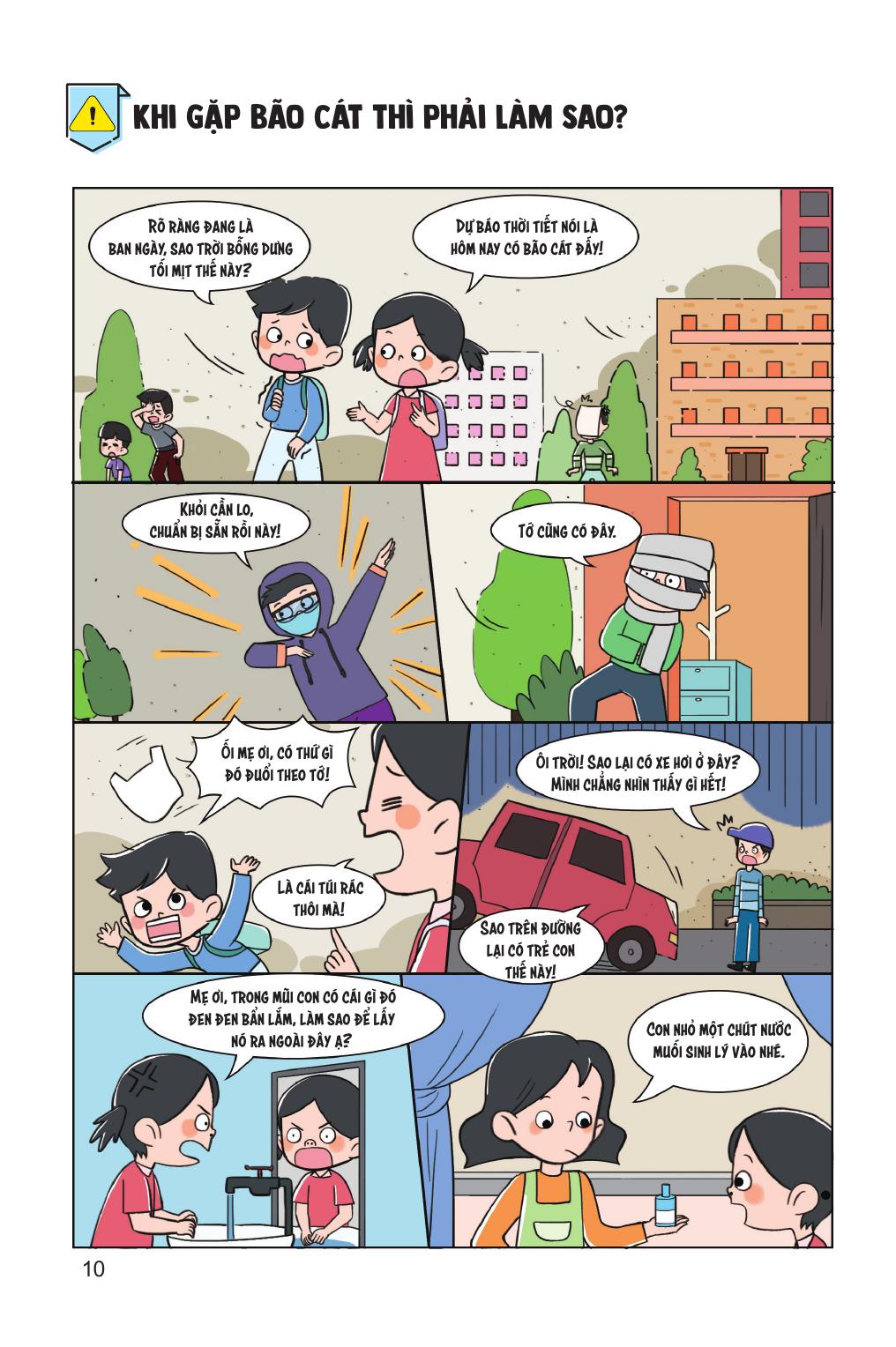 60 Bài Học Giúp Trẻ Tự Bảo Vệ Bản Thân - Ứng Phó Với Thiên Tai Và Tai Nạn Ngoài Ý Muốn - Ảnh 10