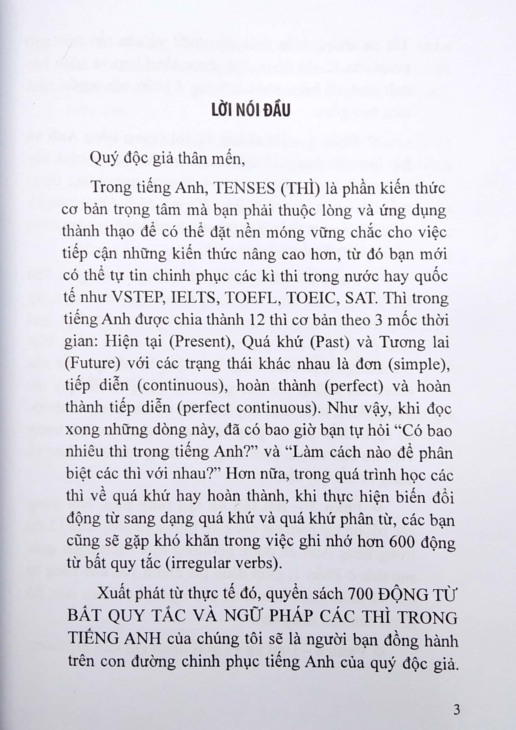 700 động từ bất quy tắc và ngữ pháp các thì trong tiếng anh - Ảnh 4