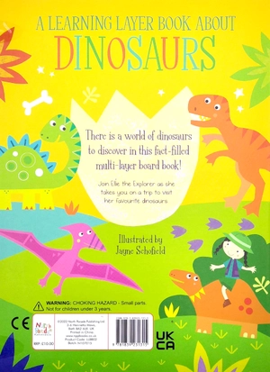 a learning layer book: dinosaur - Ảnh 6