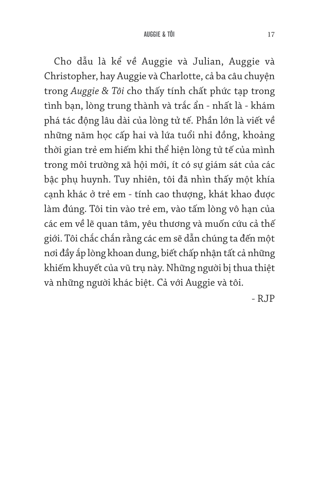 auggie & tôi: ba câu chuyện về điều kỳ diệu - Ảnh 14