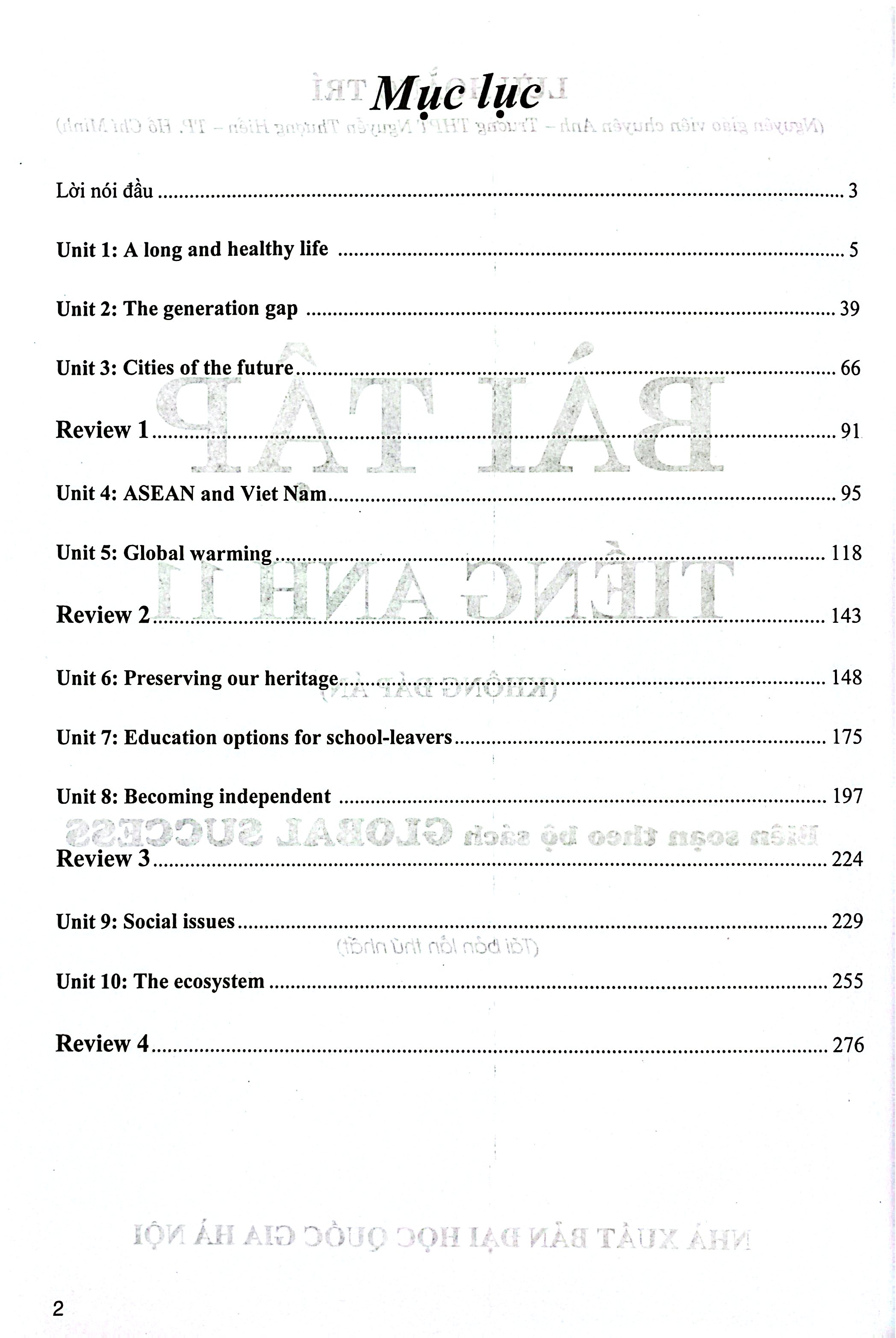 Bài Tập Tiếng Anh 11 (Không Đáp Án) (Global Success) - Ảnh 3