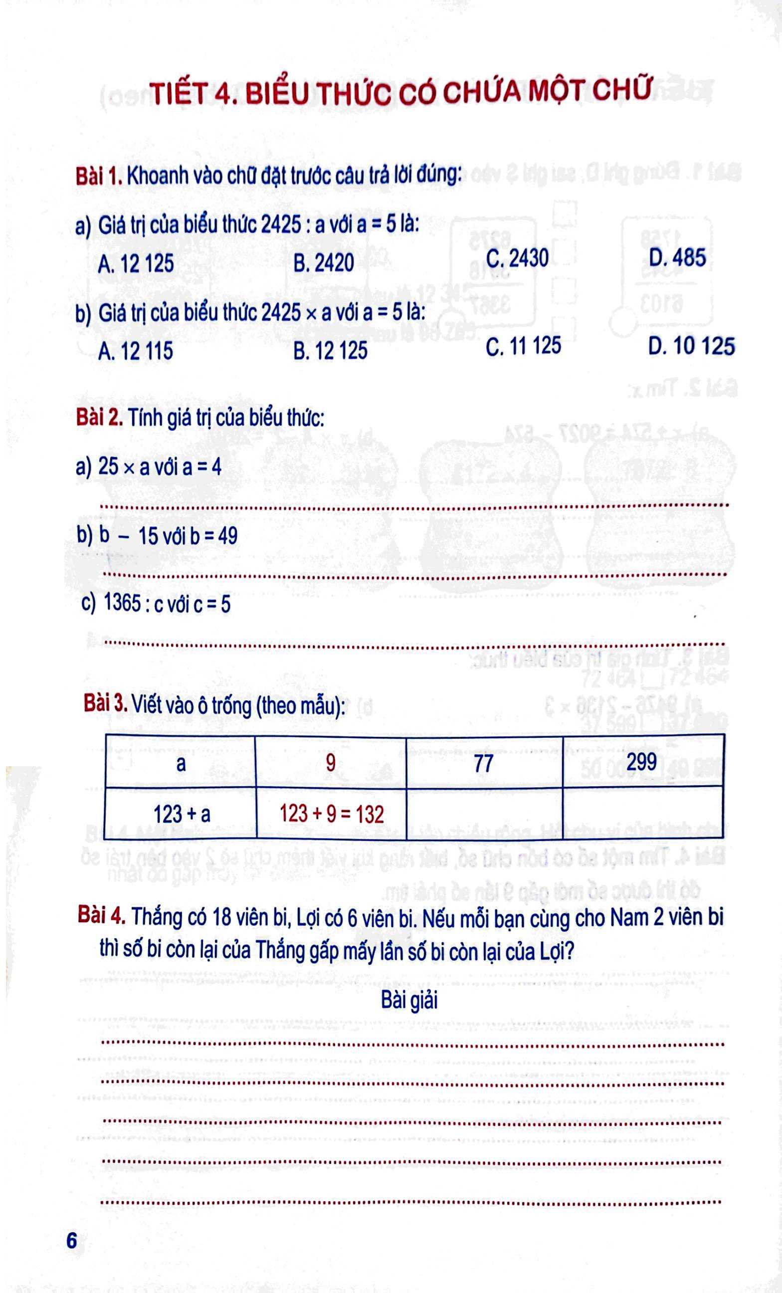 bài tập toán nâng cao lớp 4 - mở rộng kiến thức sách giáo khoa - Ảnh 6