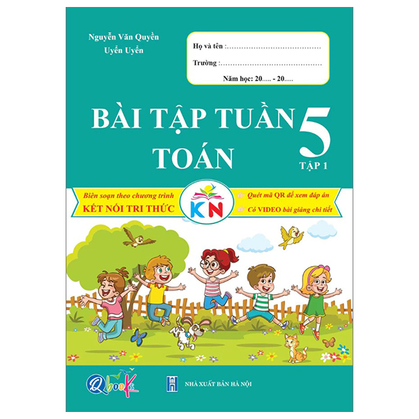 Bài Tập Tuần Toán 5 - Tập 1 (Kết Nối) (Tái Bản 2026)