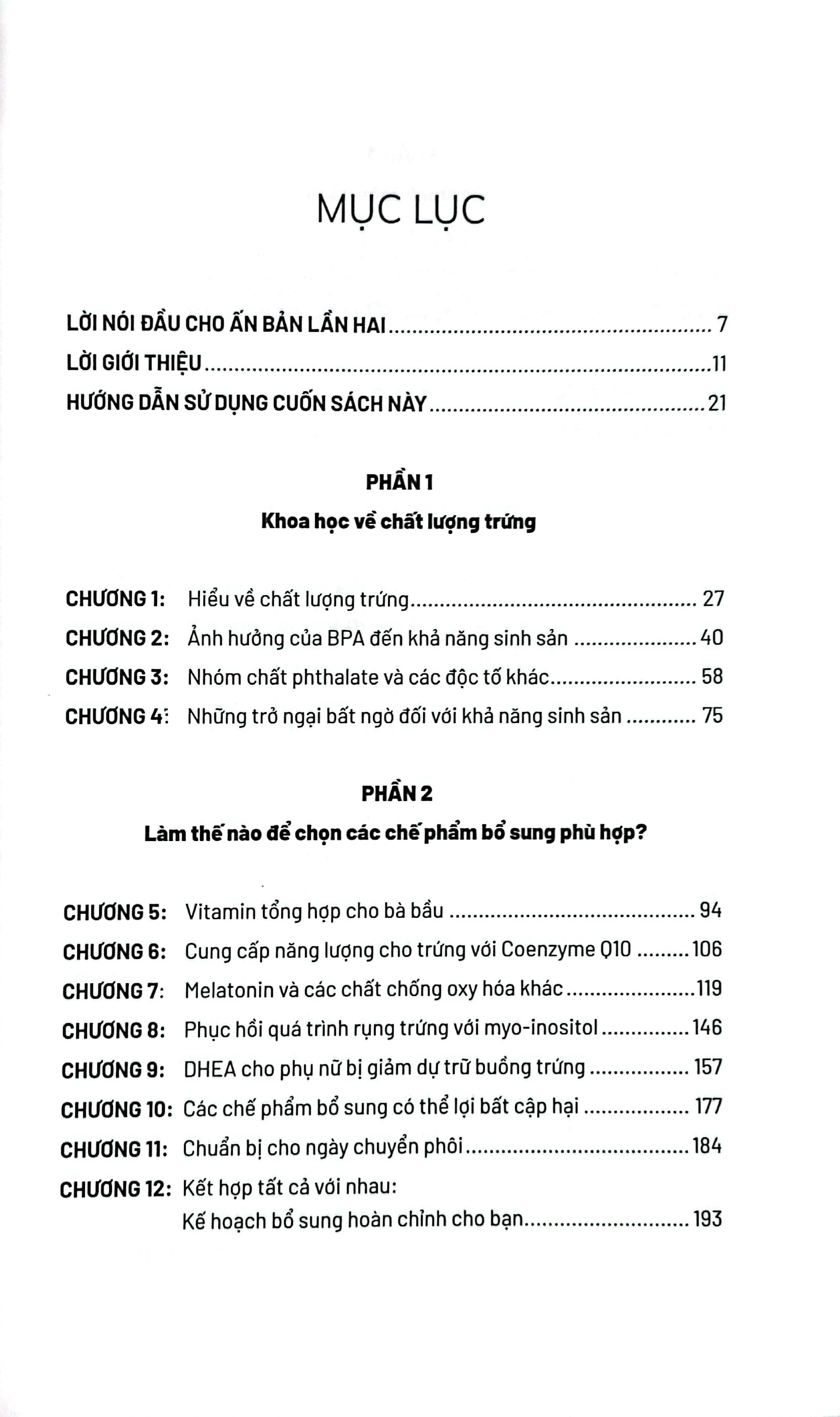 Bắt Đầu Từ Trứng - Phương Pháp Khoa Học Cải Thiện Chất Lượng Trứng Để Mang Thai Tự Nhiên, Phòng Chống Sảy Thai Và Tăng Khả Năng Thụ Tinh Nhân Tạo Thành Công - Ảnh 2