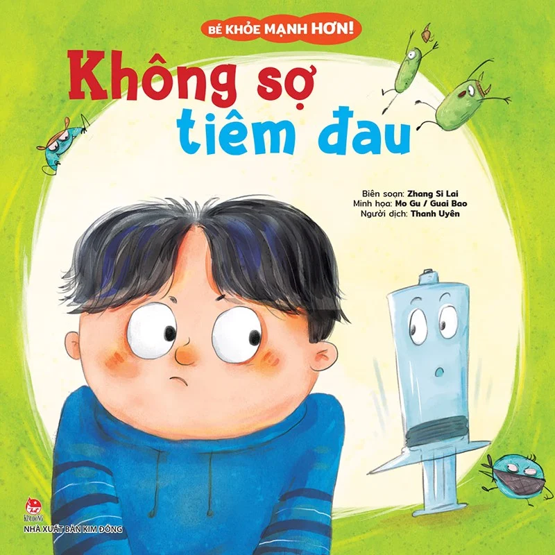 bé khỏe mạnh hơn! - không sợ tiêm đau - Ảnh 2