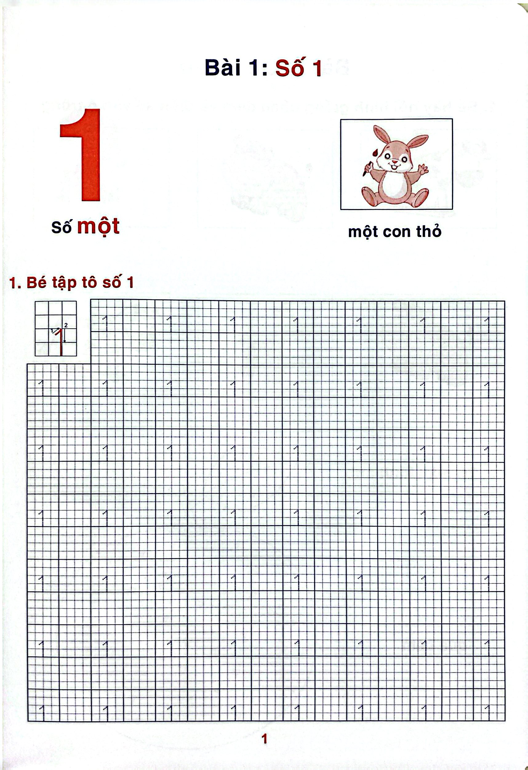 Bé Tập Tô Chữ Số (Tái Bản 2026) - Ảnh 3