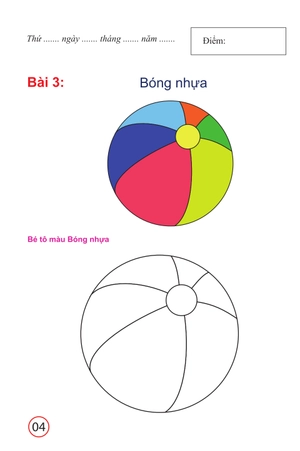 bé tô màu và làm quen với môi trường - đồ chơi, đồ dùng của bé - Ảnh 7