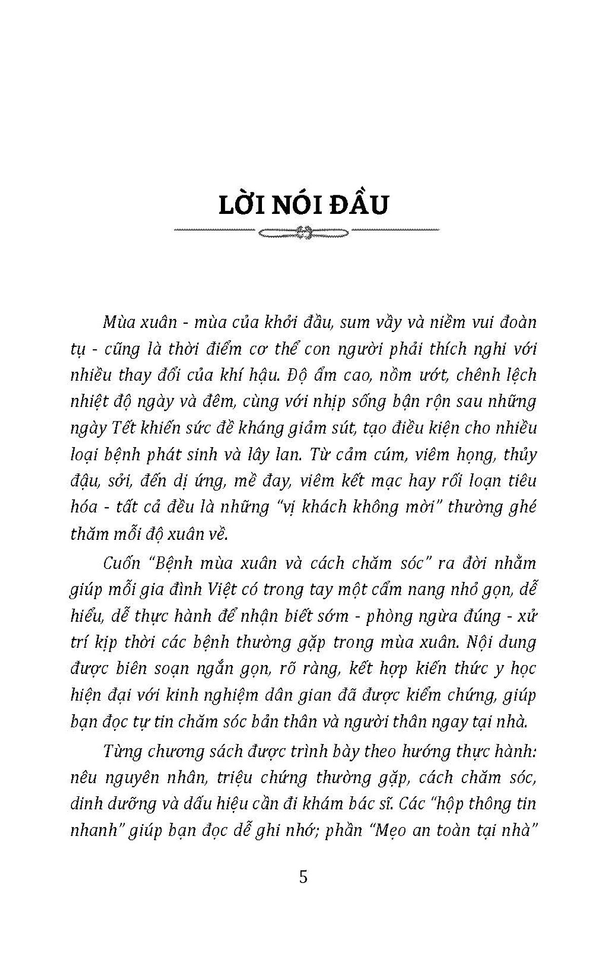Bệnh Mùa Xuân Và Cách Chăm Sóc - Ảnh 3