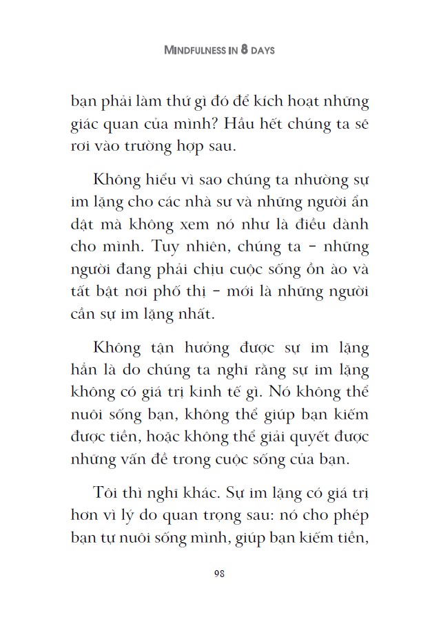 bí quyết sống tỉnh thức trong 8 ngày - Ảnh 8