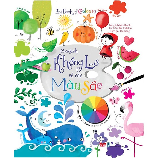 big book - cuốn sách khổng lồ về các màu sắc (tái bản 2018) - Ảnh 2