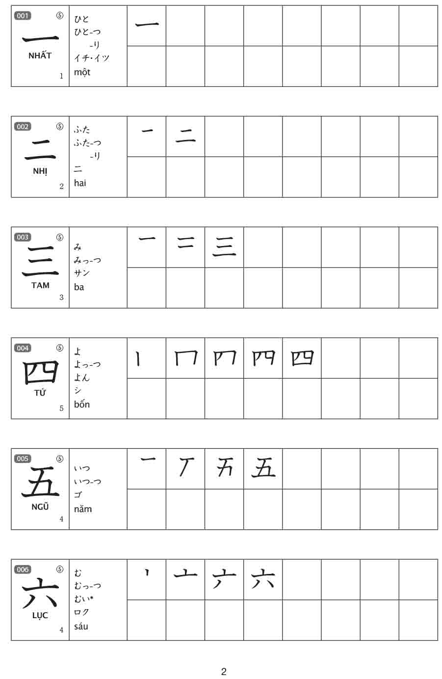 bộ 15 phút luyện kanji mỗi ngày - vol 1 - Ảnh 6