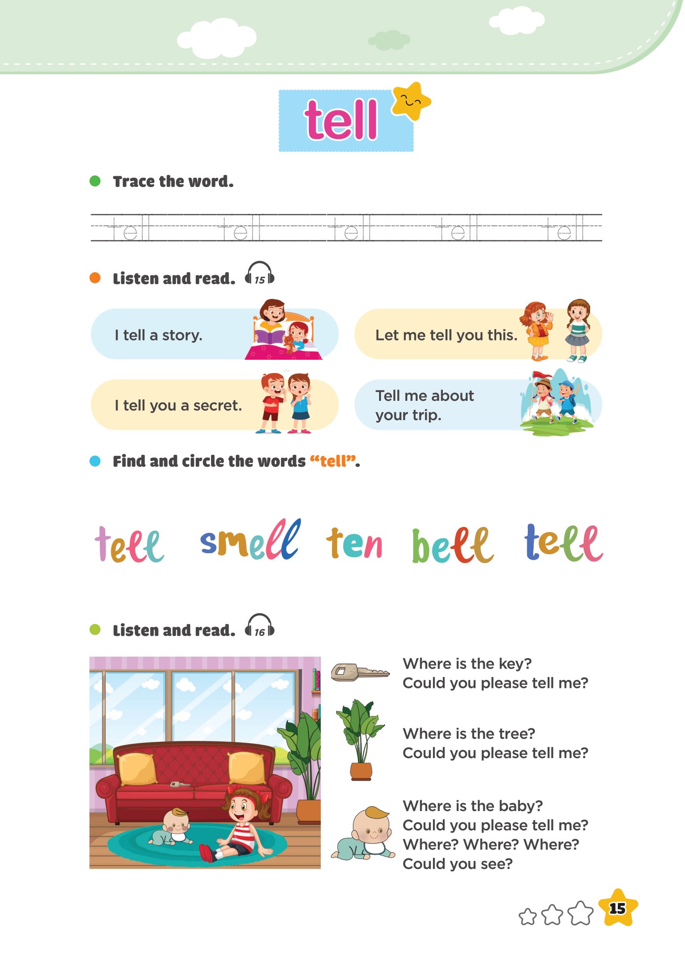 bộ 300 first sight words for kids - 2 - Ảnh 15