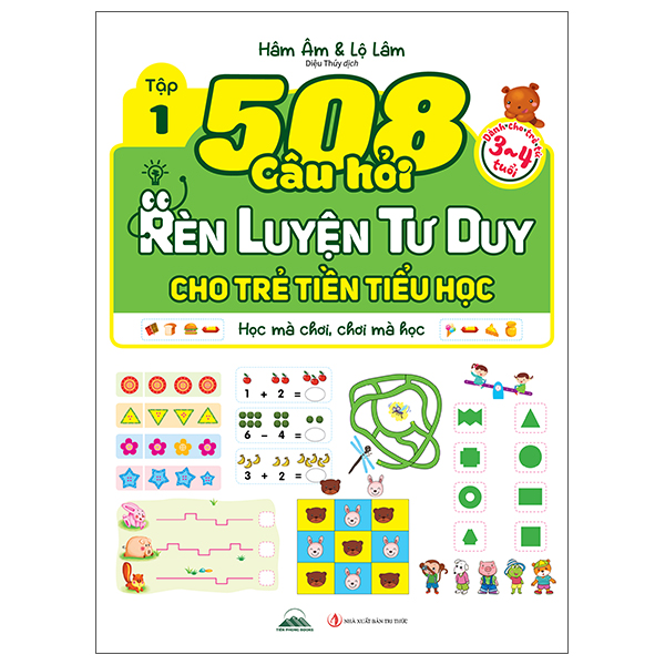 Bộ
						
										
										508 Câu Hỏi Rèn Luyện Tư Duy Cho Trẻ Tiền Tiểu Học - Học Mà Chơi, Chơi Mà Học - Dành Cho Trẻ Từ 4-5 Tuổi - Tập 2 - Ảnh 2