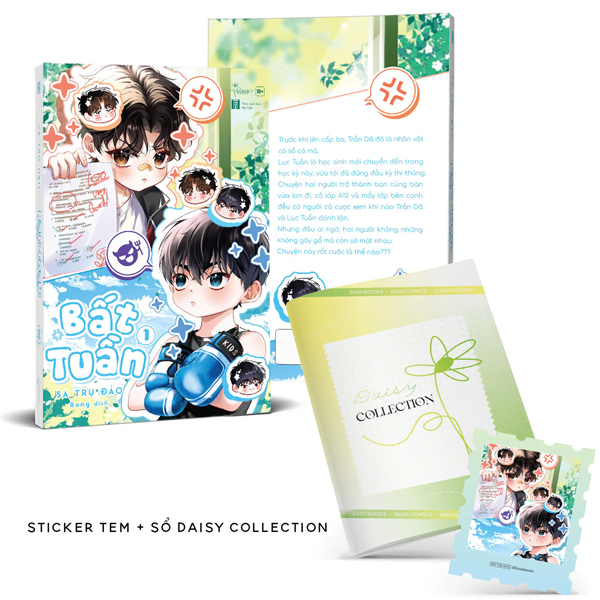 Bộ Bất Tuần - Tập 1 - Tặng Kèm Sổ Daisy Collection + Sticker Tem