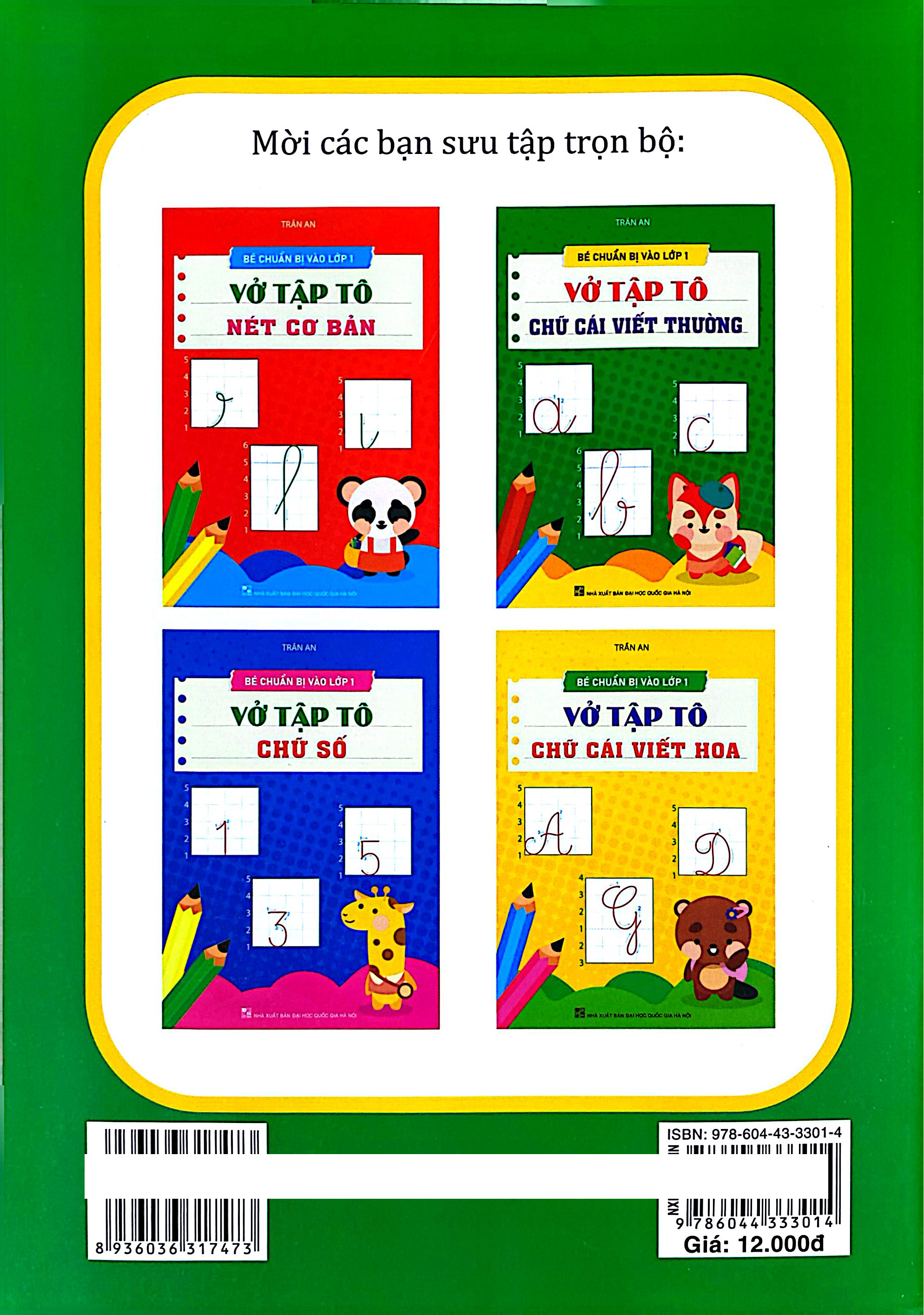 Bộ Bé Chuẩn Bị Vào Lớp 1 - Vở Tập Tô Chữ Cái Viết Thường - Ảnh 6