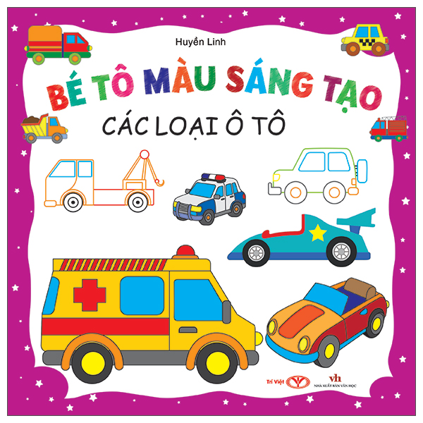 Bộ Bé Tô Màu Sáng Tạo - Phương Tiện Giao Thông - Ảnh 13