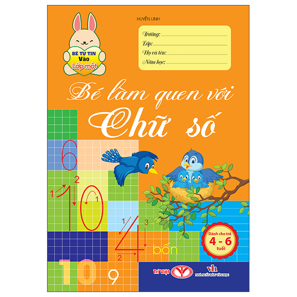Bộ Bé Tự Tin Vào Lớp Một - Dành Cho Trẻ 4-6 Tuổi - Vở Tập Tô Chữ - Ảnh 8