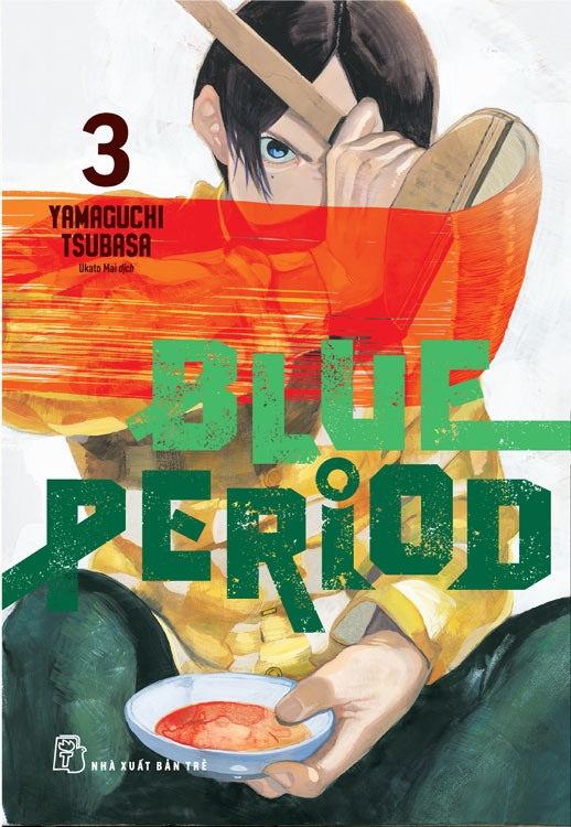 bộ blue period - tập 3 - tặng kèm bookmark giấy - Ảnh 2