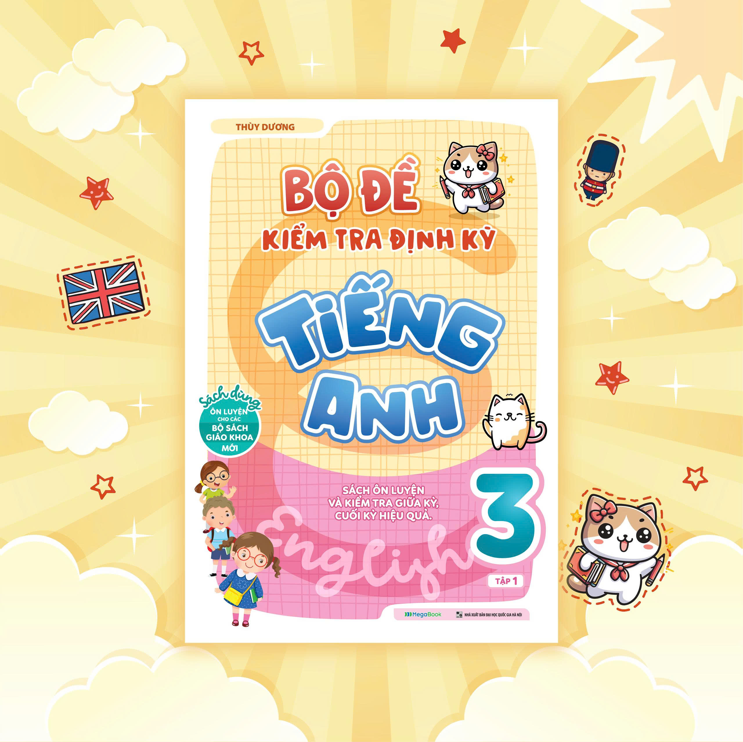 Bộ Bộ Đề Kiểm Tra Định Kỳ Tiếng Anh Lớp 3 - Tập 1 - Ảnh 2