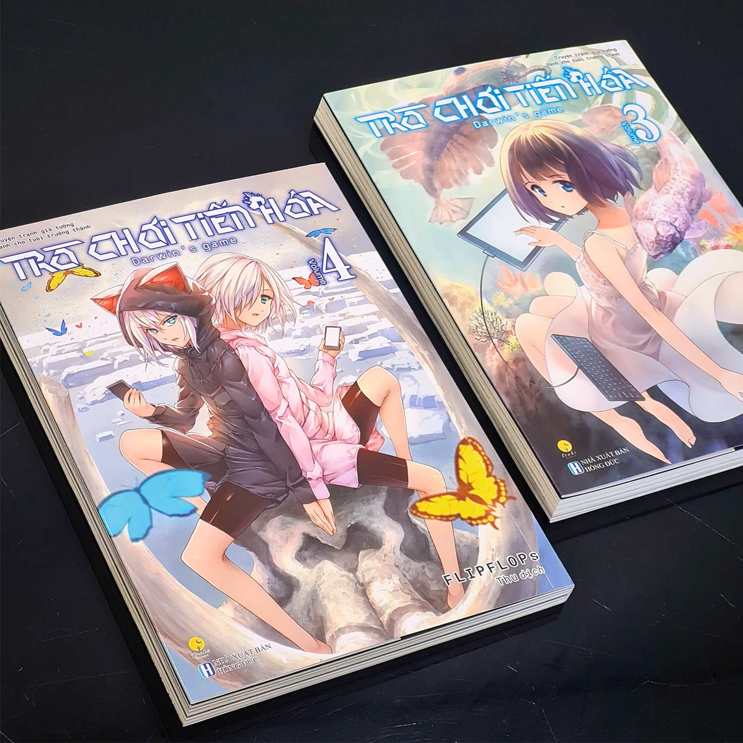 Bộ
						
										
										Bộ Manga - Trò Chơi Tiến Hóa - Darwin’s Game - Tập 3 + Tập 4 (Bộ 2 Tập) - Bản Đặc Biệt - Tặng Kèm Postcard Bồi Cứng Cán Kim Tuyến Lụa Tơ Tằm - Ảnh 7