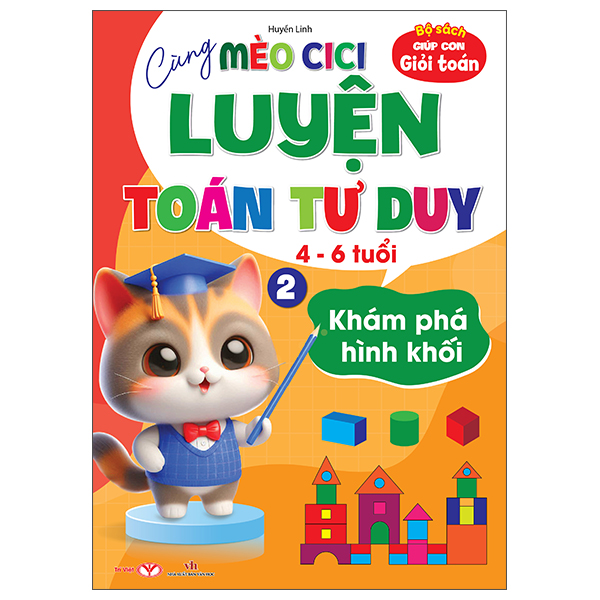 Bộ Bộ Sách Giúp Con Giỏi Toán - Cùng Mèo Cici Luyện Toán Tư Duy 4-6 Tuổi - Tập 4 - So Sánh Và Tách Gộp - Ảnh 3
