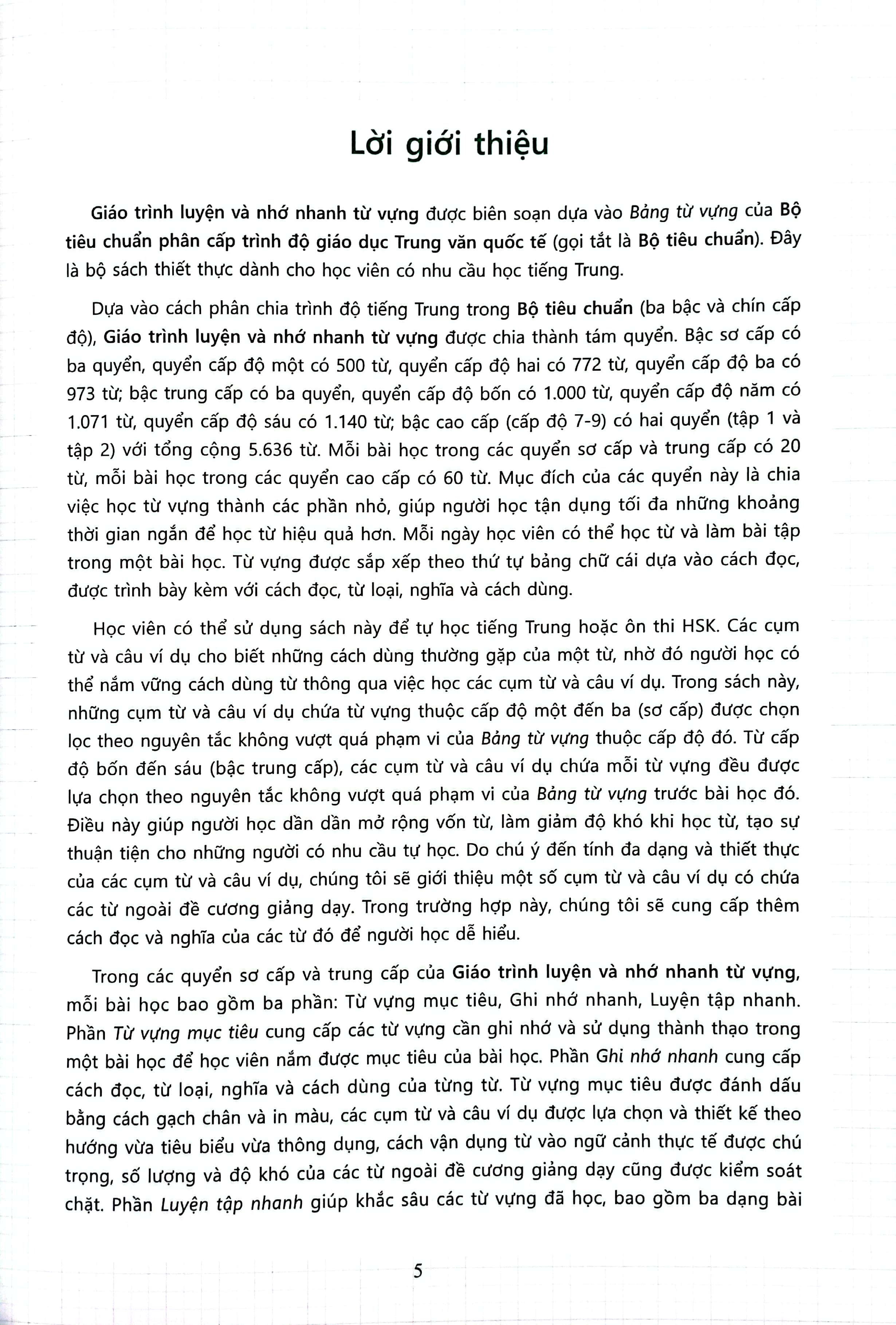 Bo
						
										
										Bo Tieu Chuan Phan Cap Trinh Do Giao Duc Trung Van Quoc Te - Giao Trinh Luyen Va Nho Nhanh Tu Vung - Cap Do 5 - Ảnh 3