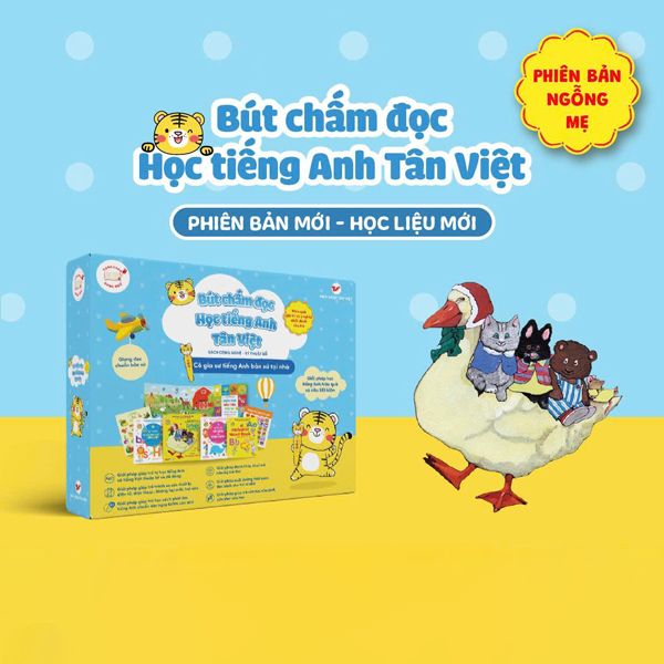Bộ Bút Chấm Đọc-Học Tiếng Anh - Đánh Thức Năng Lực Phi Thường Từ Trẻ Thơ - Bút Hình Hổ (Dành Cho Trẻ Từ 0 Đến 10 Tuổi) - Tặng Kèm Sách Playtime In English - Level 3 - Happy Snowman - Người Tuyết Hạnh Phúc - Ảnh 28