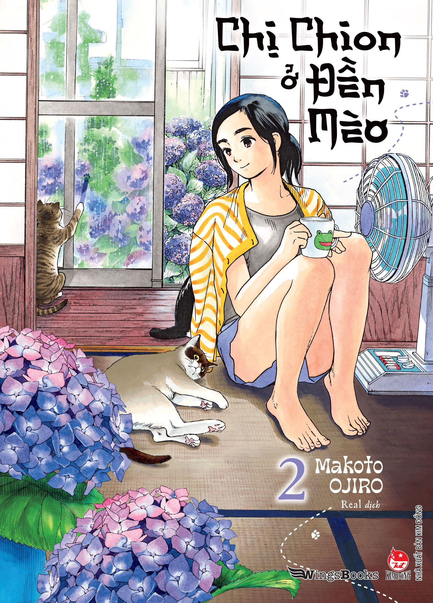Bộ Chị Chion Ở Đền Mèo - Tập 2 - Tặng Kèm Kẹp File Ivory + Postcard - Ảnh 3