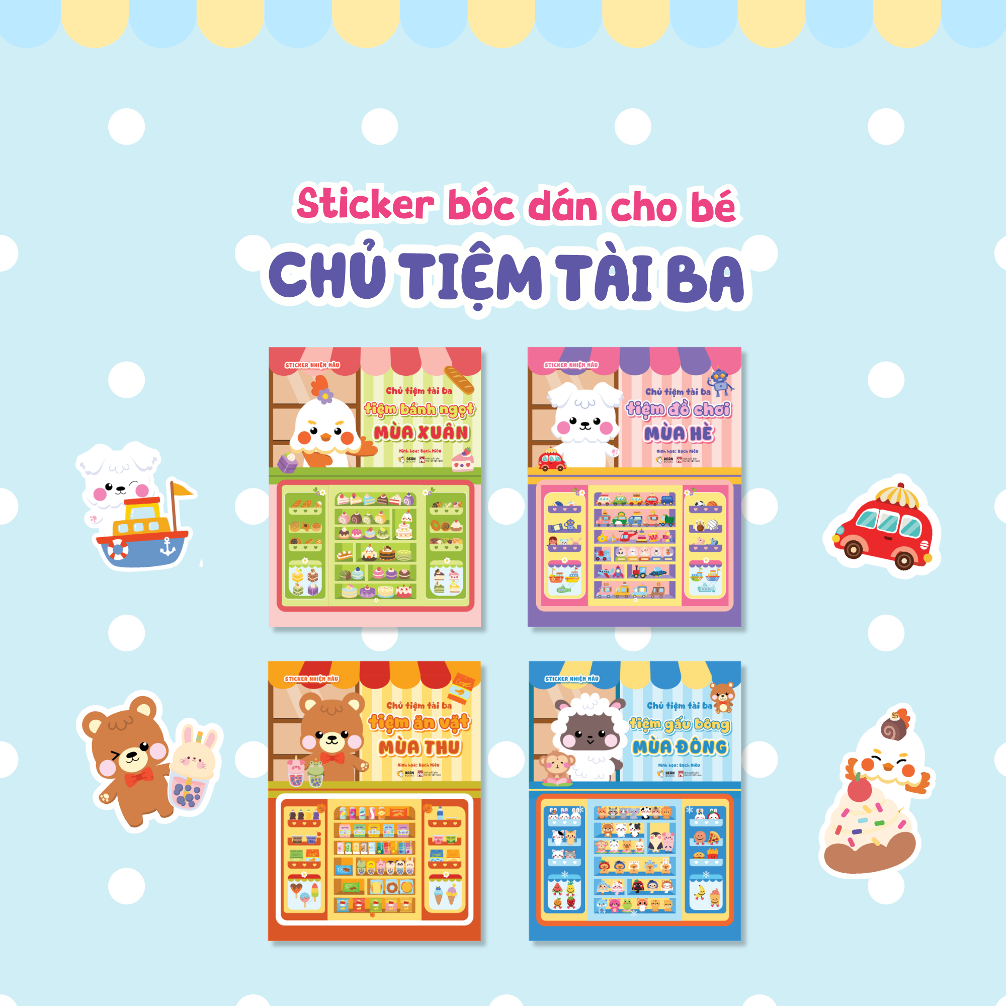 Bộ Chủ Tiệm Tài Ba - Tiệm Ăn Vặt Mùa Thu - Ảnh 6