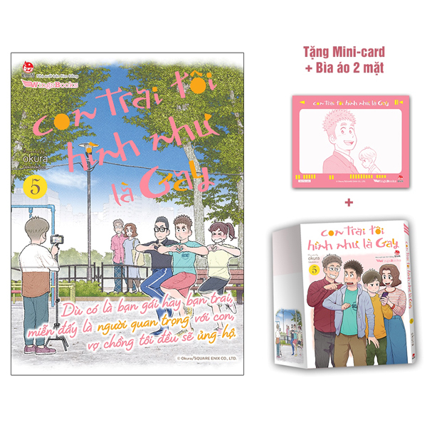 bộ con trai tôi hình như là gay - tập 5 - tặng kèm mini-card + bìa áo 2 mặt