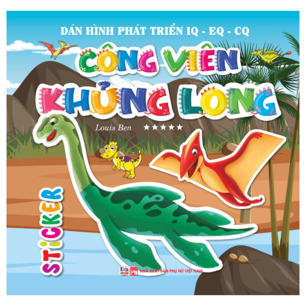 Bộ Dán Hình Phát Triển IQ-EQ-CQ - Công Viên Khủng Long - Tập 4 - Ảnh 10