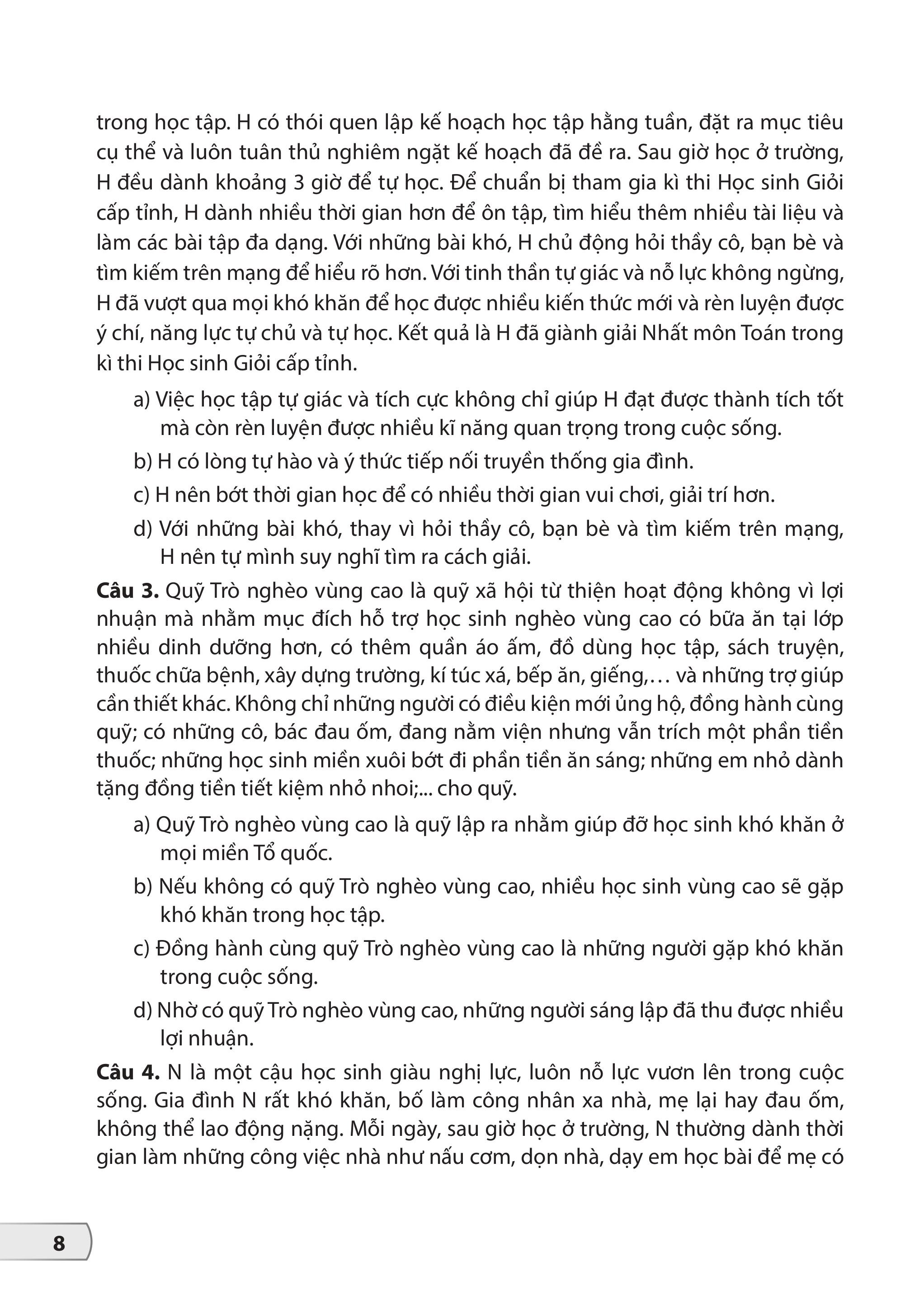 Bộ Đề Kiểm Tra, Đánh Giá Giáo Dục Công Dân 7 - Ảnh 10