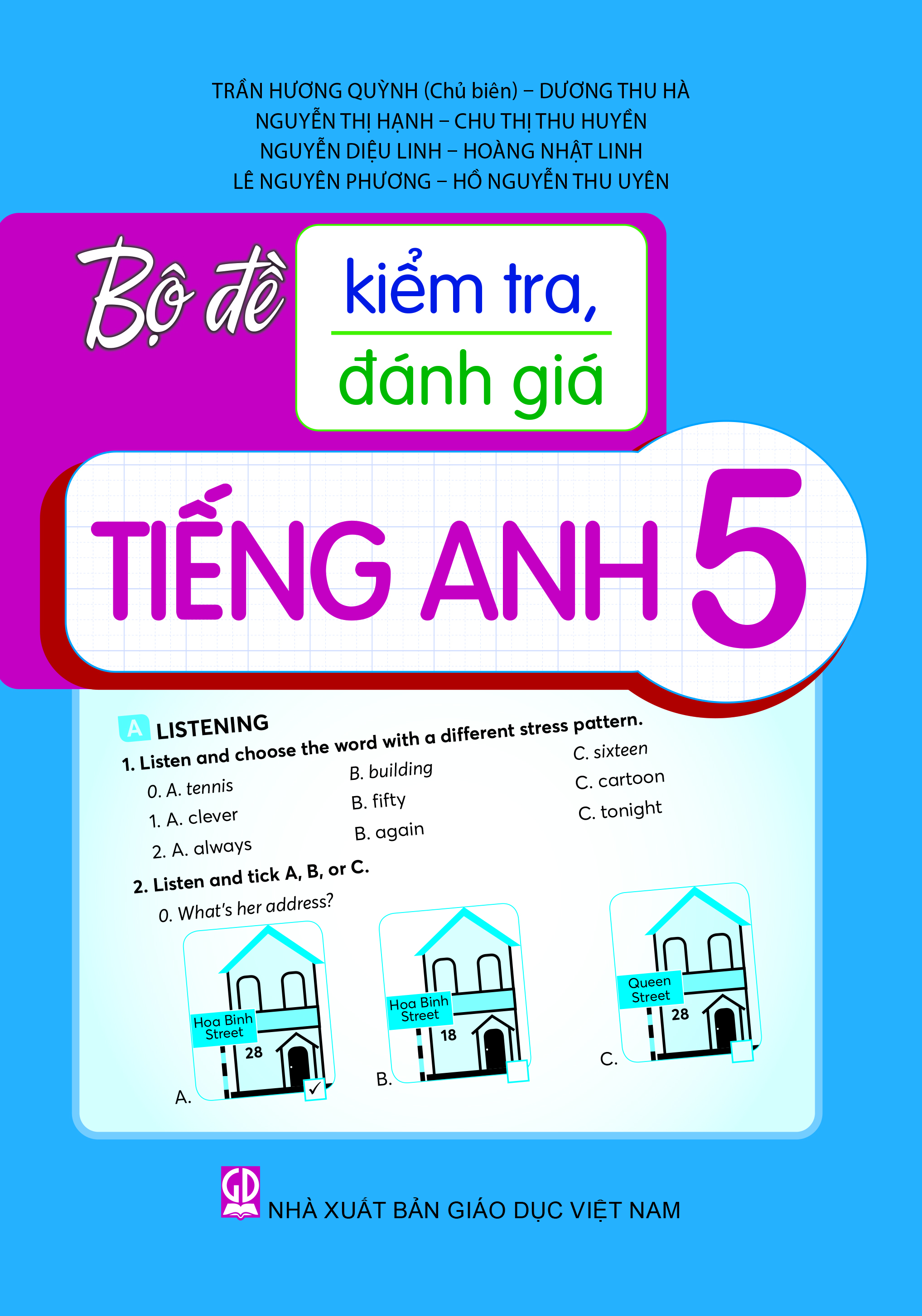 Bộ Đề Kiểm Tra, Đánh Giá Tiếng Anh 5 - Ảnh 2