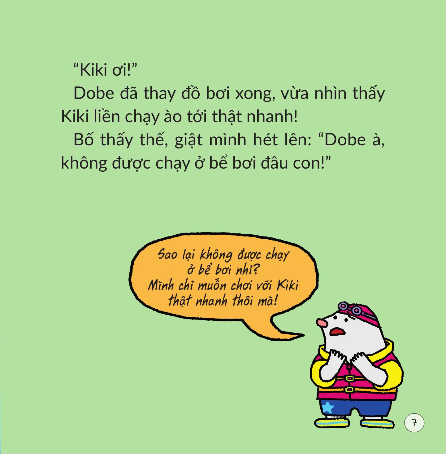 Bộ Điều Hay Con Học Mỗi Ngày - Tớ Nắm Các Quy Tắc An Toàn Khi Đi Bơi - Ảnh 6