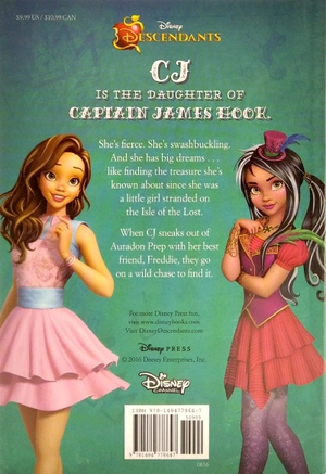 bộ disney descendants: school of secrets: cj's treasure chase (book 1) - Ảnh 7