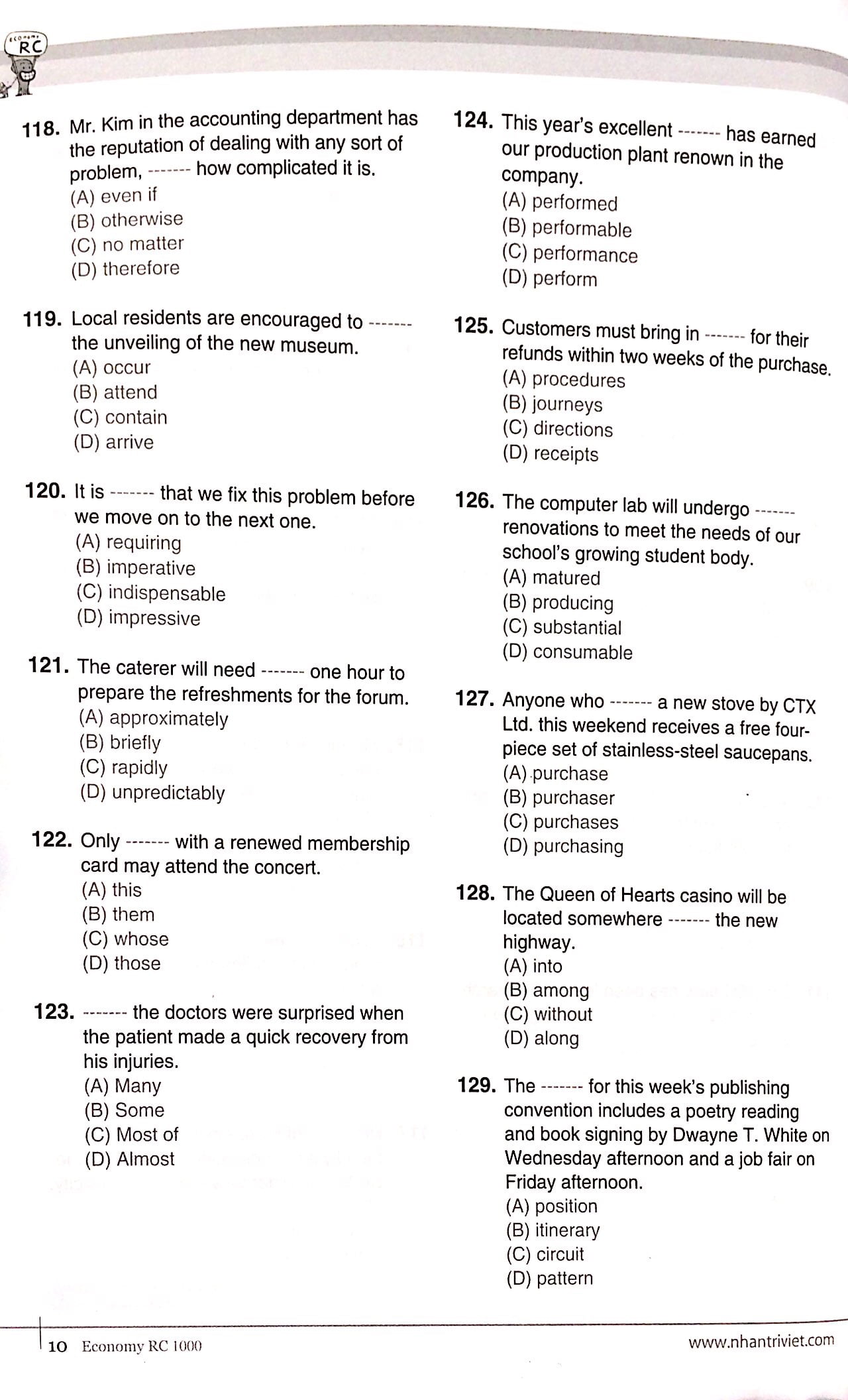 bộ economy toeic rc1000 vol 2 - Ảnh 5