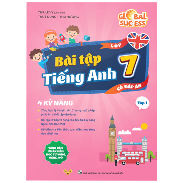 Bộ Global Success - Bài Tập Tiếng Anh 8 - Tập 1 (Có Đáp Án) - Ảnh 8