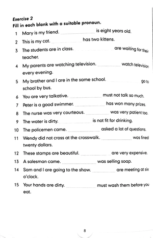 bộ graded grammar exercises 3 (không cd) - Ảnh 6