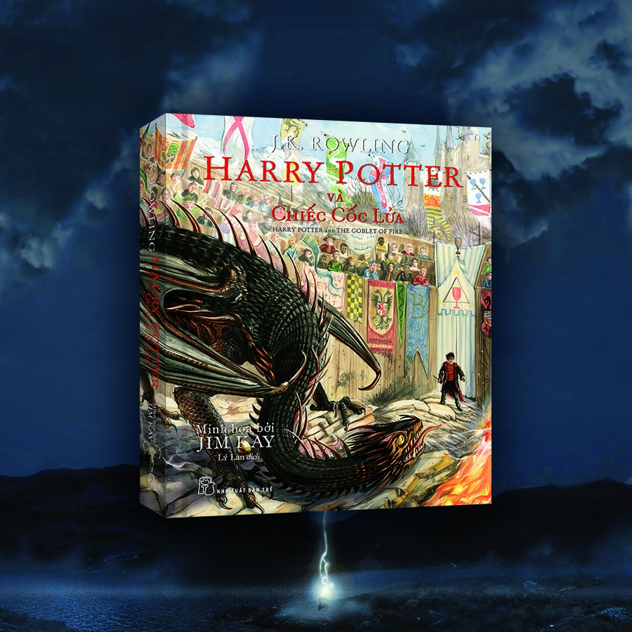 bộ harry potter và chiếc cốc lửa - bản đặc biệt có tranh minh họa màu - Ảnh 3