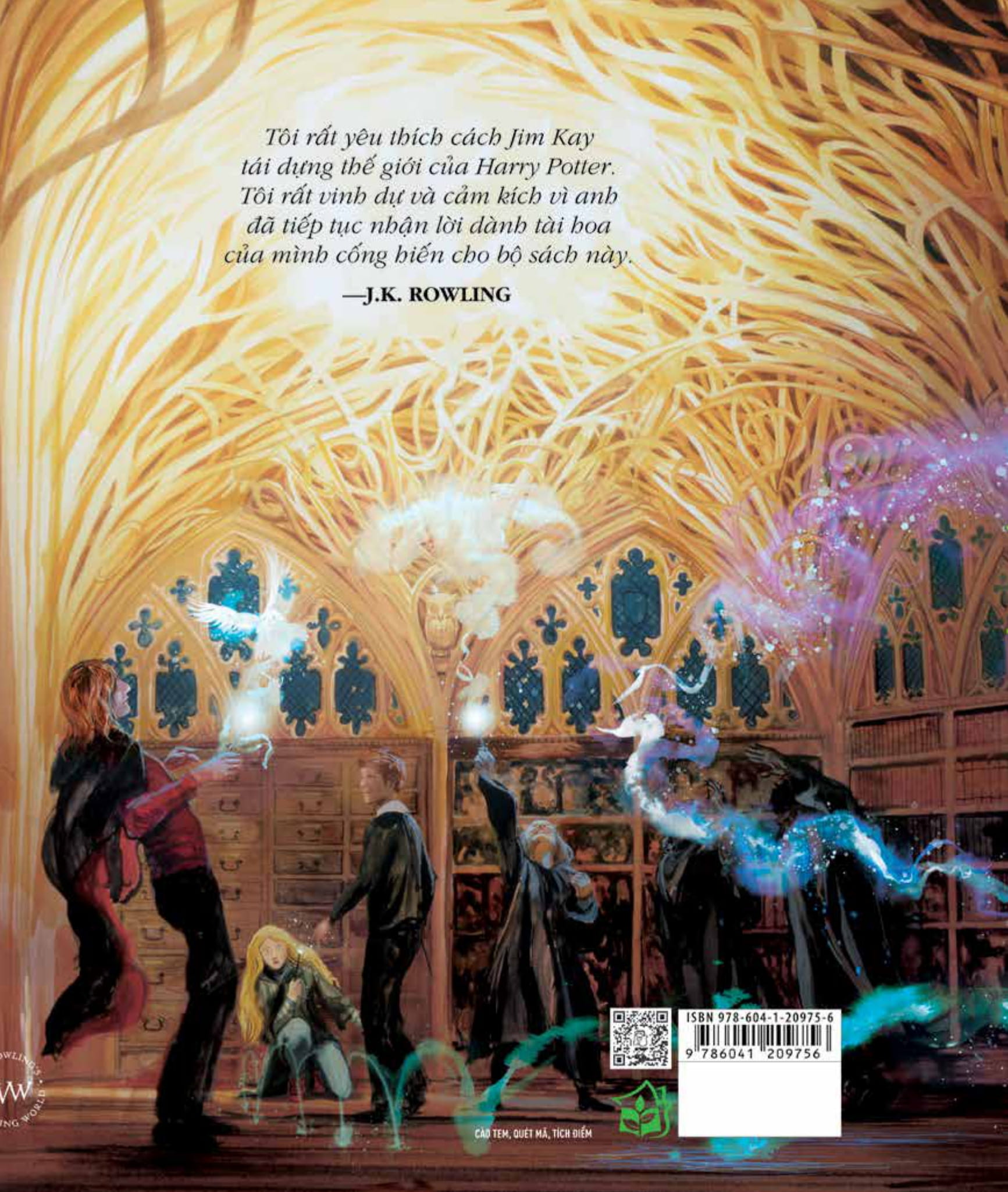 bộ harry potter và hội phượng hoàng - tập 05 - phiên bản màu - bìa cứng - Ảnh 21