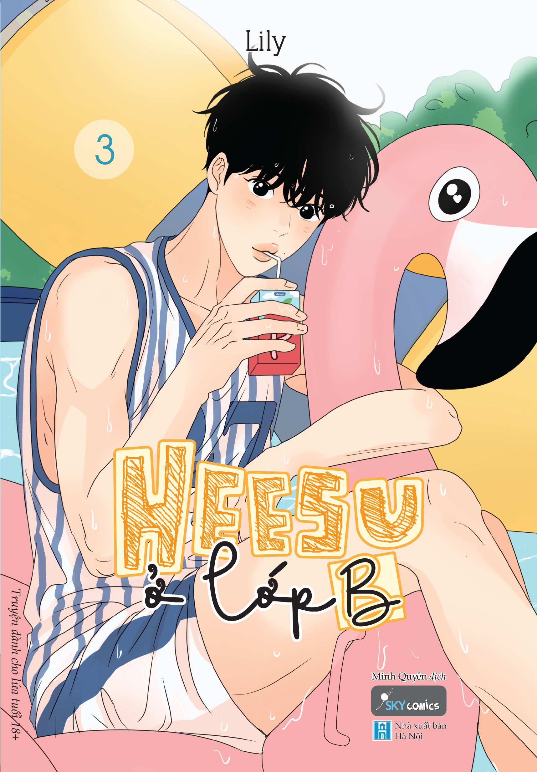 bộ heesu ở lớp b - tập 3 - tặng kèm bookmark bế hình bồi cứng + postcard bồi cứng - Ảnh 3