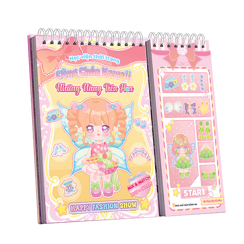 Bộ Học Viện Thời Trang - Công Chúa Kawaii - Những Nàng Tiên Hoa - Ảnh 2
