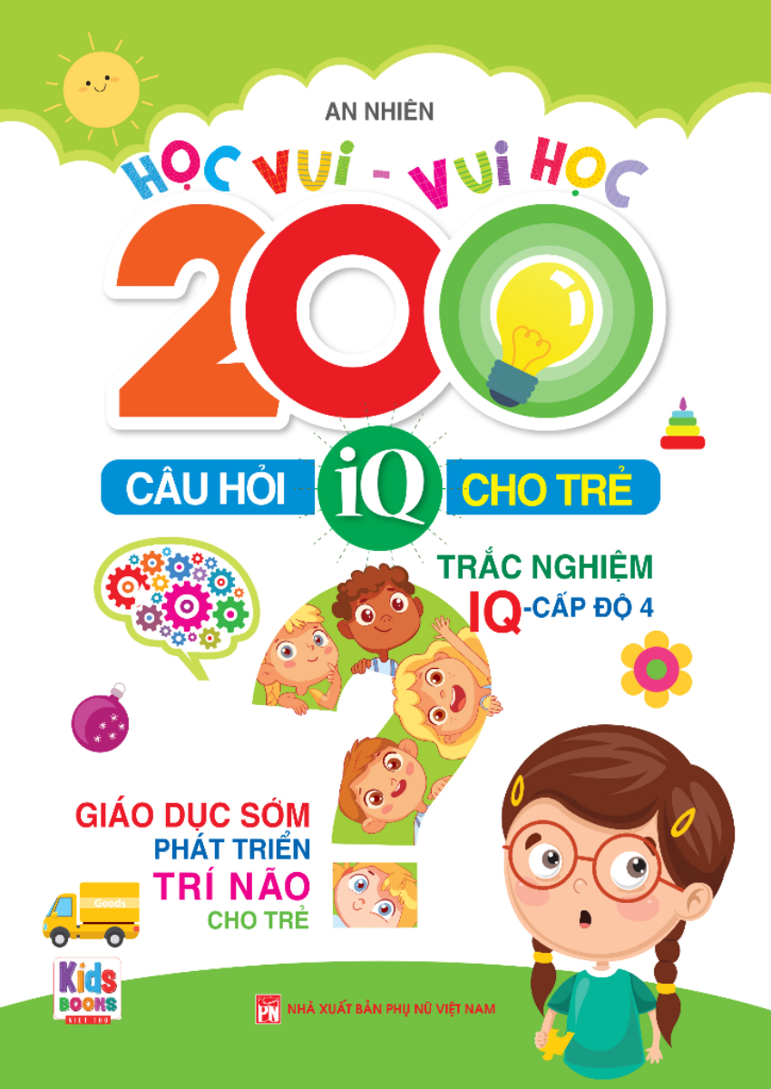 bộ học vui-vui học - 200 câu hỏi iq cho trẻ - trắc nghiệm iq - cấp độ 4 - Ảnh 2